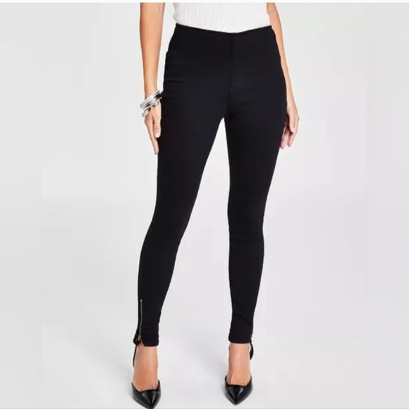 INC International Concepts Denim - INC International Concepts Black Skinny Jeans